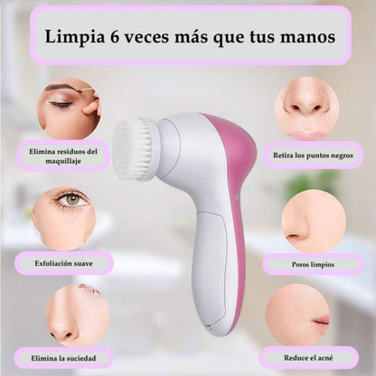 ¡¡MINI LIMPIADOR FACIAL 5 EN 1!!
